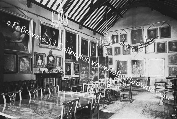 MALAHIDE CASTLE DINING HALL